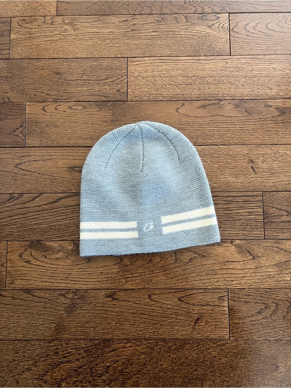 Corteiz Grey striped Beanie